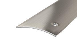 Connection section, stainless steel - stainless steel brushed