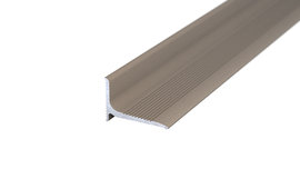 Wall connection section - stainless steel matt