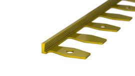 Border section bendable - brass