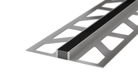 Expansion joint section, stainless steel - stainless steel / black