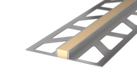 Expansion joint section, stainless steel - stainless steel / beige