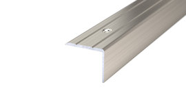 Angle edge - stainless steel brushed