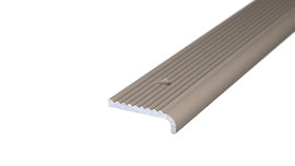 Stair nosing - stainless steel matt