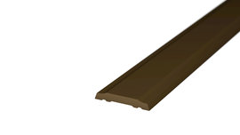 Insert for stair nosings - plane - brown