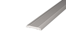 Insert for stair nosings - fluted - grey