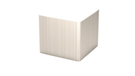 Corner protective square - stainless steel brushed
