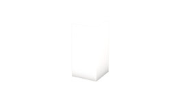 Corner protective square - white