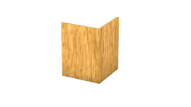 Corner protective square - oak