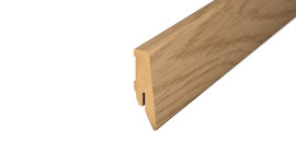 Wall skirting board for laminate - oak medium