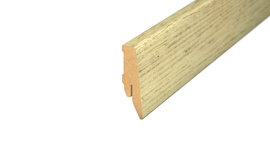 Wall skirting board for laminate - snow pine