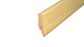 Wall skirting board for laminate - maple