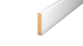 Skirting board „Weimar“ - white, 19 x 100 mm