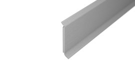Rigid foam core skirting board - light-grey