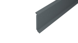 Rigid foam core skirting board - dark-grey