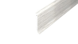 Rigid foam core skirting board - Ash white