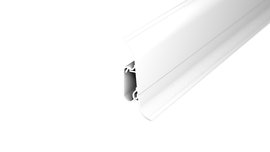 Cable duct skirting - white