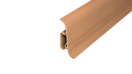 Cable duct skirting - beech