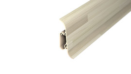 Cable duct skirting - Woodstock white