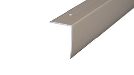 Stair nosing - stainless steel matt