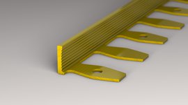 Border section bendable